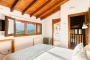 First floor bedroom with terrific views