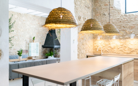 Kitchen with access to living/dining area