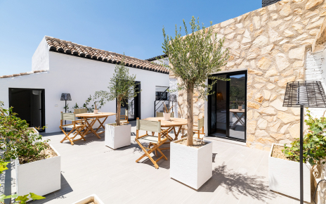 The terrace viewpoint has access to suites 5, 6 and 7