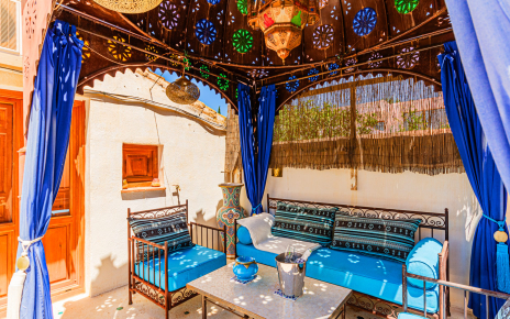 Moorish terrace on first floor