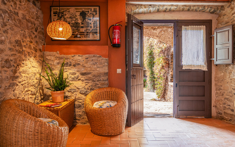 Main door to your holiday villa