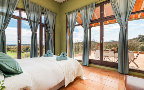 Amazing views from master bedroom