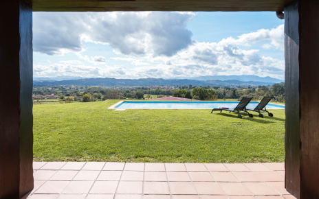 Views from dining area (indoors)