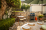 Barbecue patio