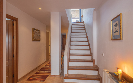 Stairs from ground floor to first floor