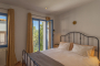 Bedroom 2 (first floor) double bed and balcony