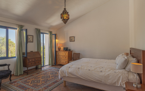 Bedroom 3, double bedded with balcony