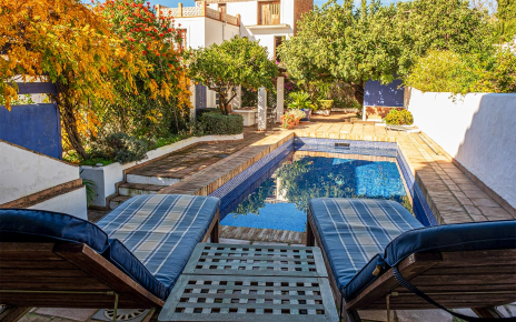 Relax by the pool, on the first floor