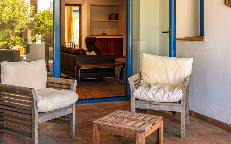 Terrace just outside living room