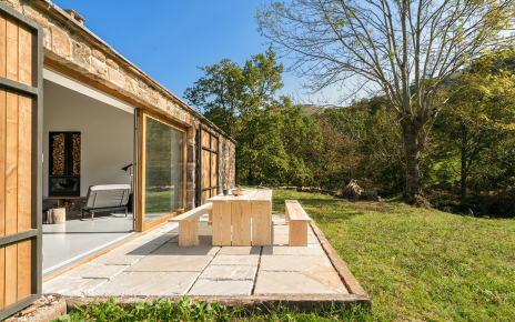 Furnished outdoor areas