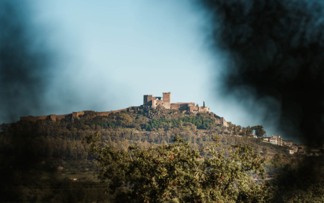 Alburquerque ys su castillo, uno de los pueblos de la parte española