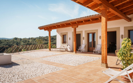 Habitaciones con salida a patio