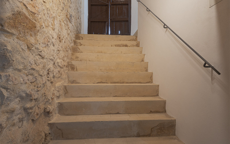 Stairs to lower level