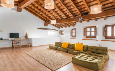 There is a projector available to run this into cinema room