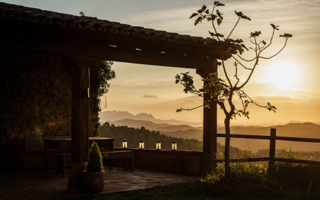 Sunset from your villa