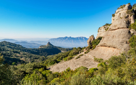 Your setting, the Sant Llorenç del Munt i l'Obac National Park.