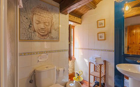 Baño con ducha de dormitorio 3