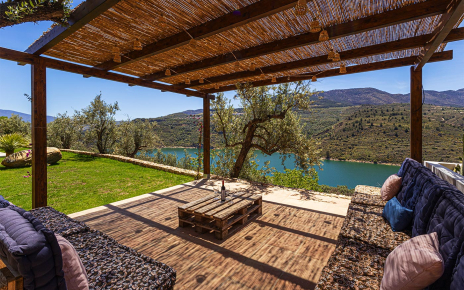 Zona de pergola con chill out