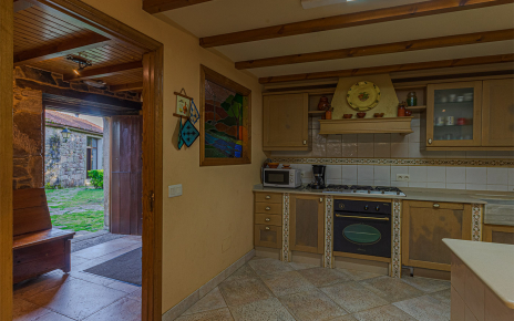 Kitchen and games room just opposite (outside)