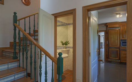 WC and steps to first floor