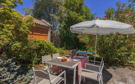 Beautiful private terrace for al fresco meals