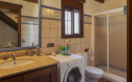 Bathroom (walk-in shower) on the ground floor