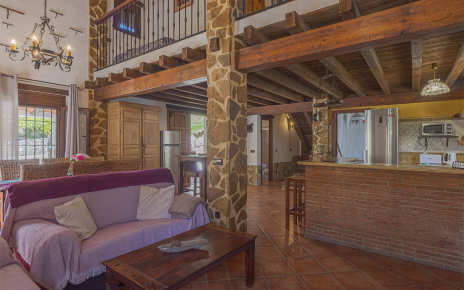 Open plan living / kitchen / dining area