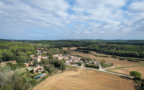 Slight inland from Costa Brava, surrounded by pine woods and farmland
