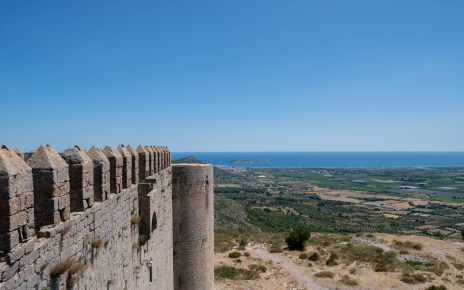 This castle in Torroella village is 20 min away