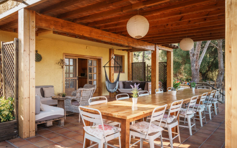 Main entrance with porch