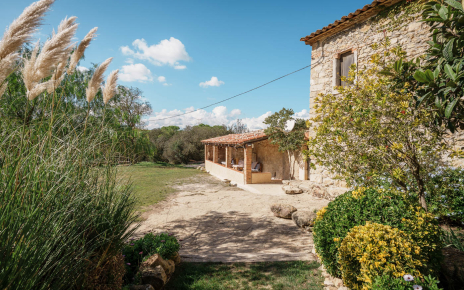 Porch with chill out area