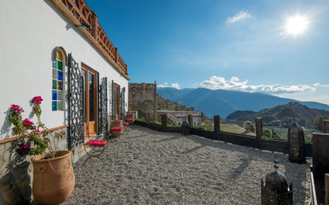 One of the front outside areas / terraces