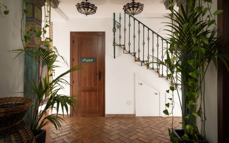 Stairs to first floor