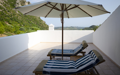 Terraza de la habitación principal