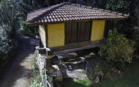 El horreo visto desde primera planta