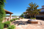 Main entrance leads to external patio