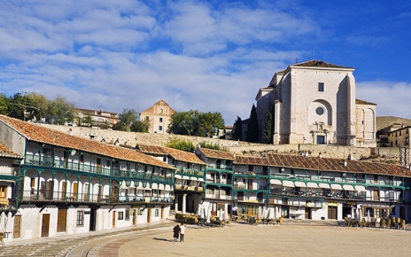 Chinchon is 10 mins drive