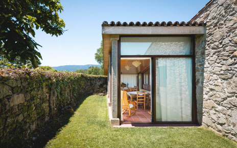 The conservatory lounge opens to back gardens