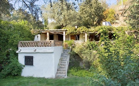 La casa desde el jardín