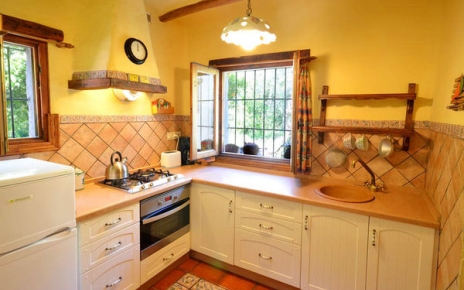 Cocina bien equipada