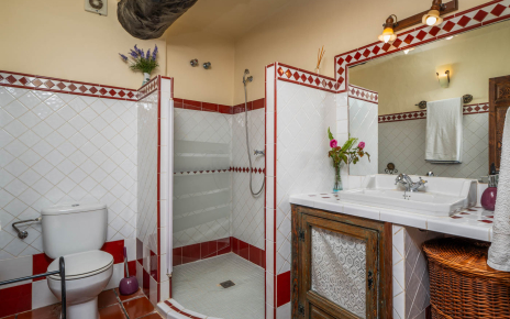 Bathroom with walk-in shower